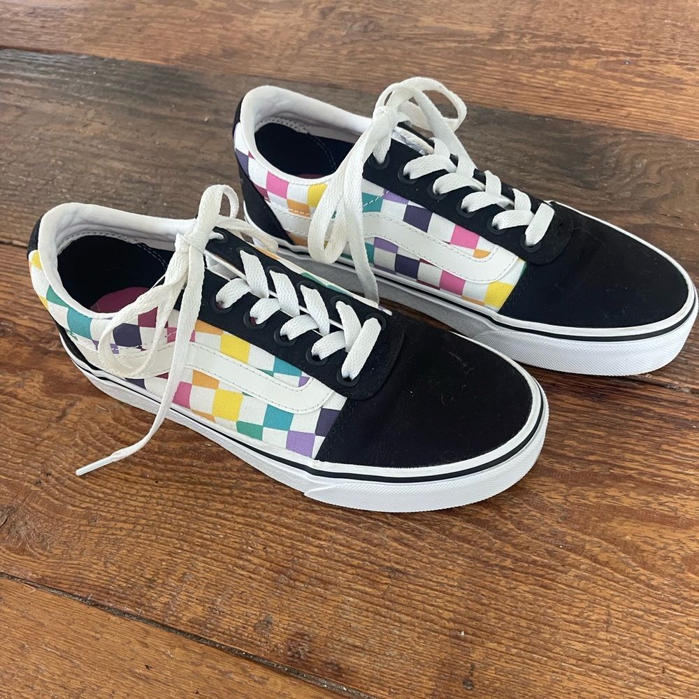 Vans Multicolor Checkered Sneakers